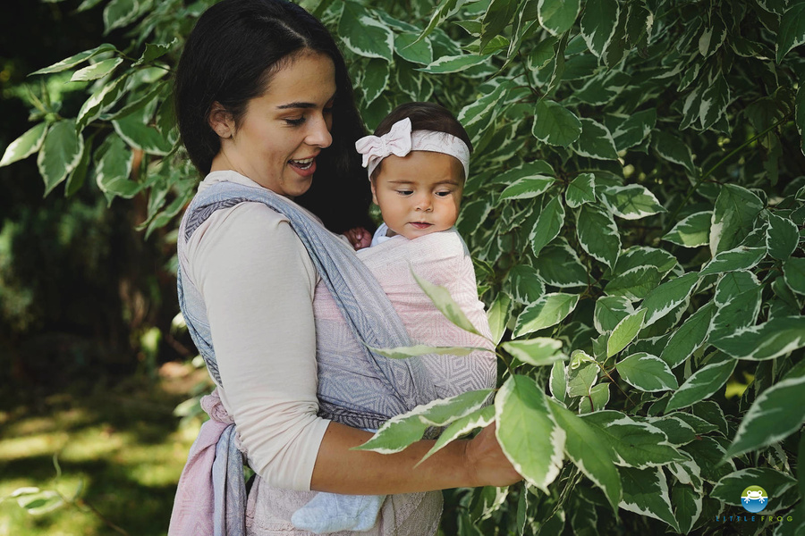 Baby Sling Cotton Foggy Cube size 6 /2nd class