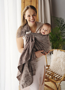 Ring sling Linen Joy of life  - size S (1,7 m)