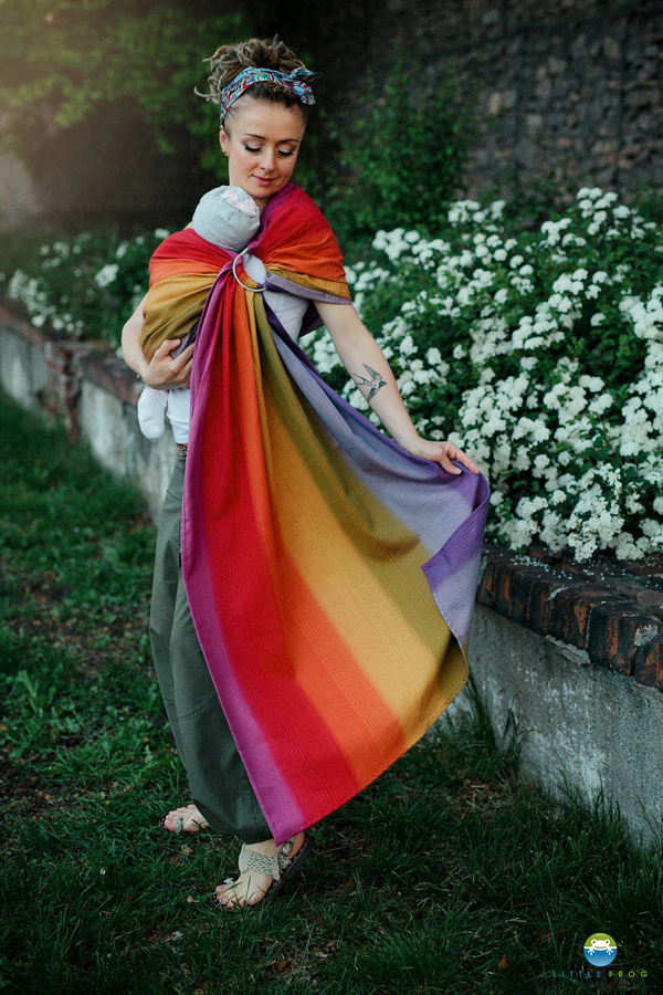 Ring sling Aura in Love - size S (1,7m) /2nd class