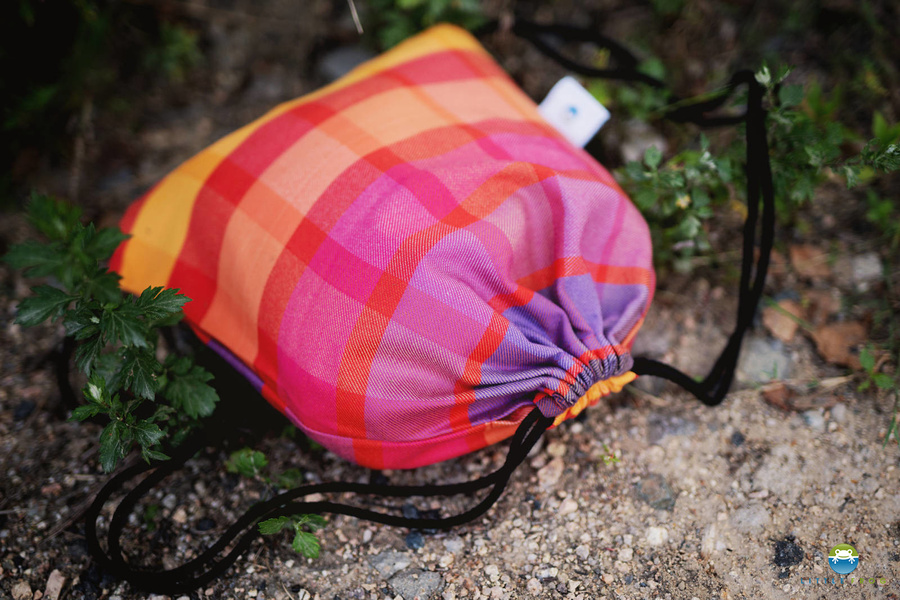 Drawstring Bag Little Frog - Rhodonite