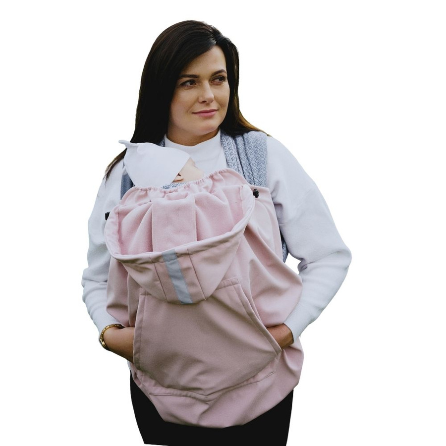 Babywearing Cover (softshell) - Pink 