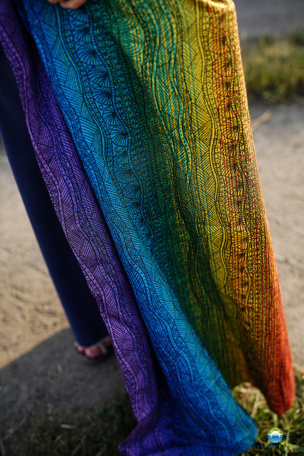 Baby Sling Rainbow Harmony size 4