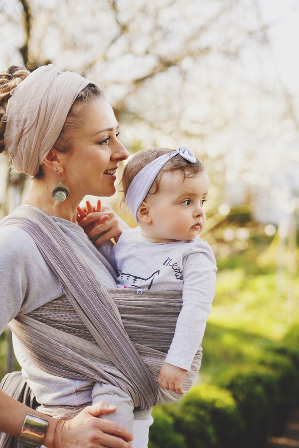 Baby Sling Bamboo Quartz size 7