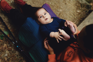 Baby Sling Bamboo Misty Zircon size 7/2nd class