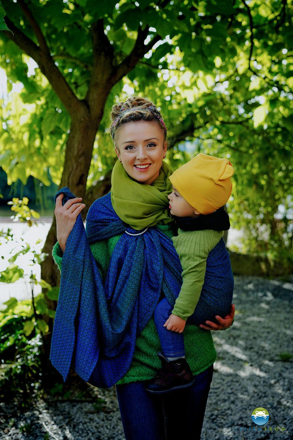 Ring Sling TENCEL™ Lovely Darkness - taille S (1,7 m)