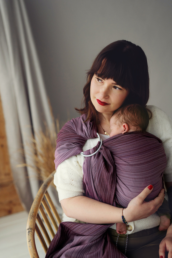 Ring Sling avec bambou – Bamboo Rubellite L (2,3 m)