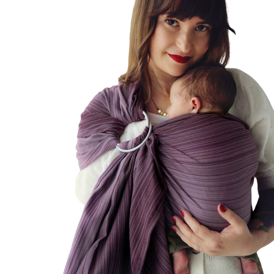 Ring Sling avec bambou – Bamboo Rubellite L (2,3 m)