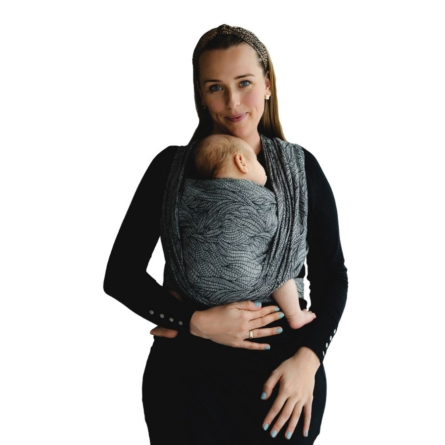 Baby Sling Linen Night Wildness size 6