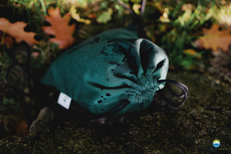 Little Frog Sac à cordon pour écharpe - Teal Wanderlust 