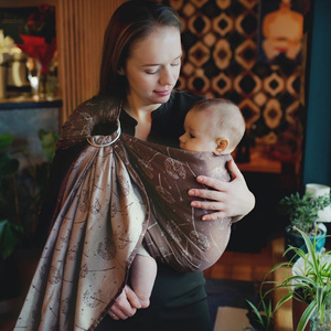 Ring sling Umber Lightness - size M (2 m)