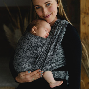 Baby Sling Linen Night Wildness size 5
