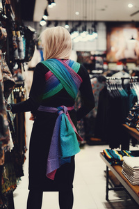 Baby Sling TENCEL™ Aurora Cube size 5 /2nd class