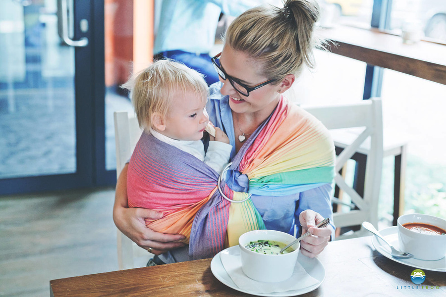 Ring sling Sandy Ammolite - size M (2m) /2nd class