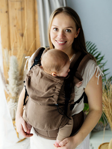 Baby Carrier Prime Pure Linen Bali Wood DEMO