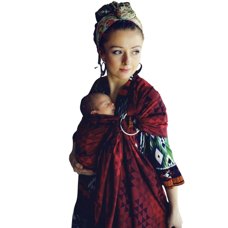 Ring Sling Ruby Illusion - taille S (1,7 m)