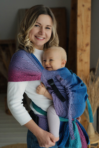 Porte-bébés Hybride Cross Hybrid TENCEL™ Aurora Cube