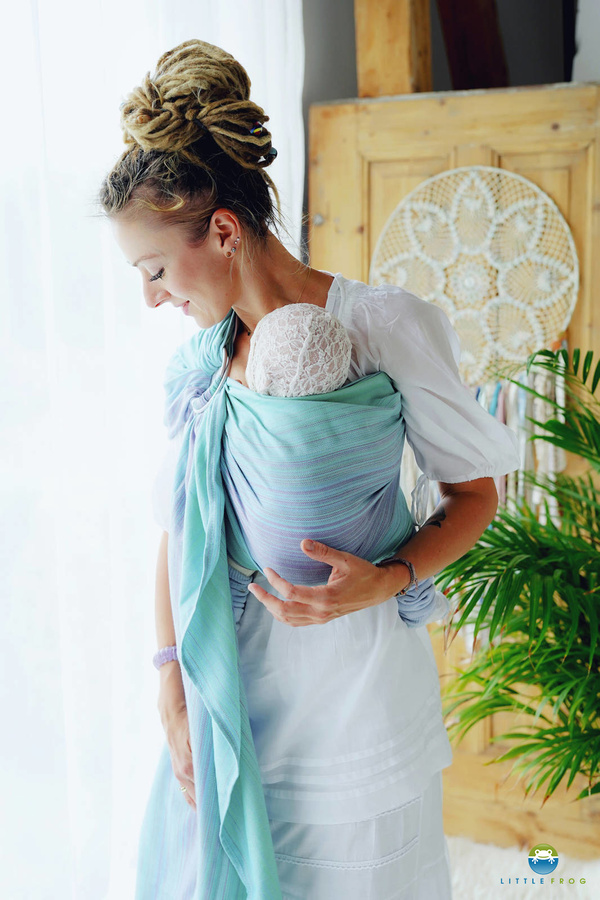 Ring sling Bamboo Larimar - size S (1,7m)