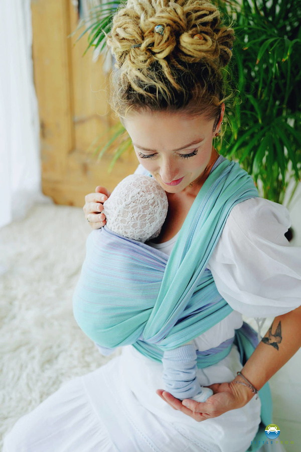 Baby Sling Bamboo Larimar size 5