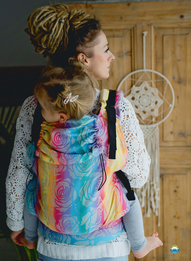 Porte-bébé Preschooler - Linen Flower Bloom