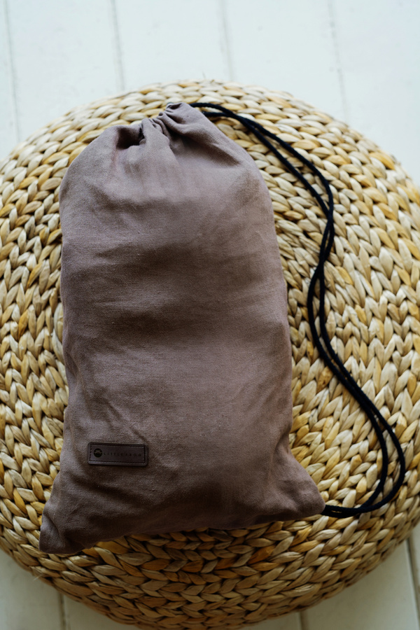 Porte-bébé en lin Prime - Pure Linen Frappe