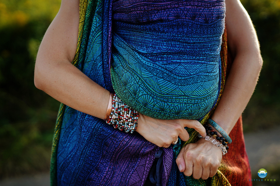 Baby Sling Rainbow Harmony - size 7