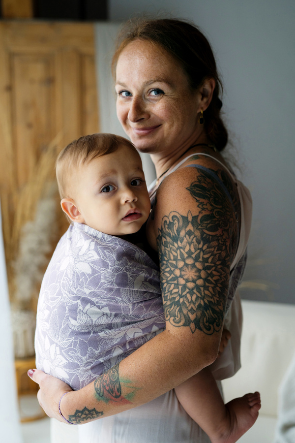 Ring Sling Lotus Bloom - taille M (2 m)