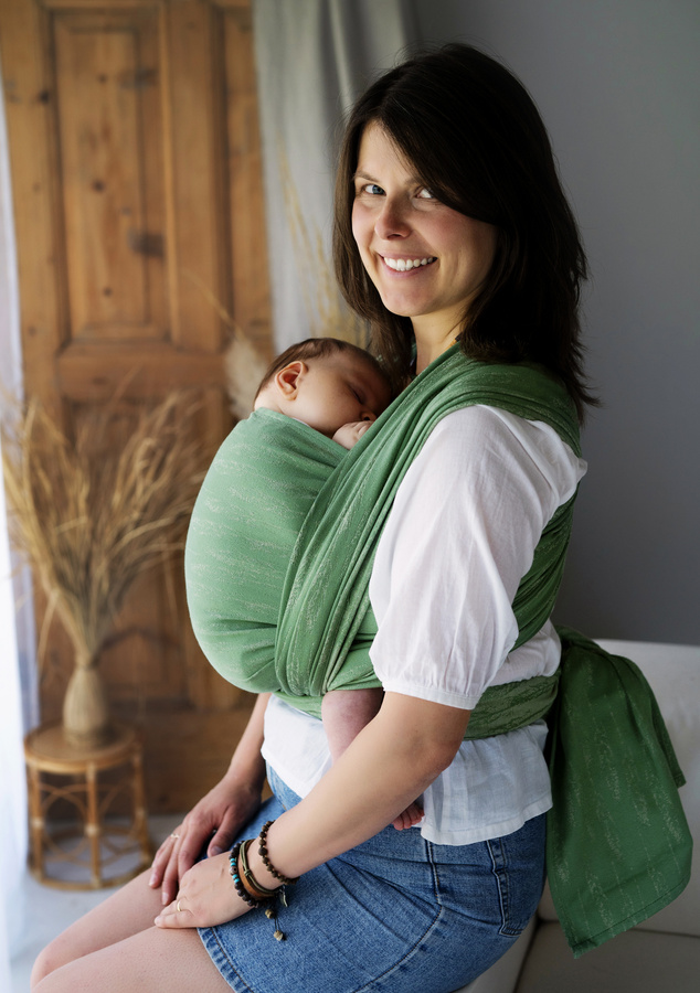Baby Sling Linen Whisper size 4