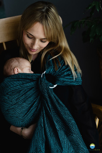 Ring Sling Ocean Wildness - taille M (2 m)