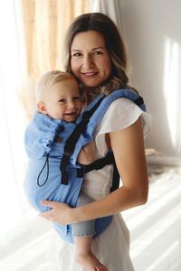 Porte-bébé en lin Prime - Pure Linen Mistral