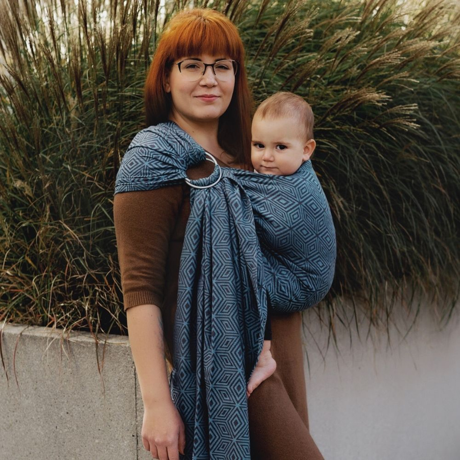 Ring Sling Cloudy Cube - taille M (2 m)