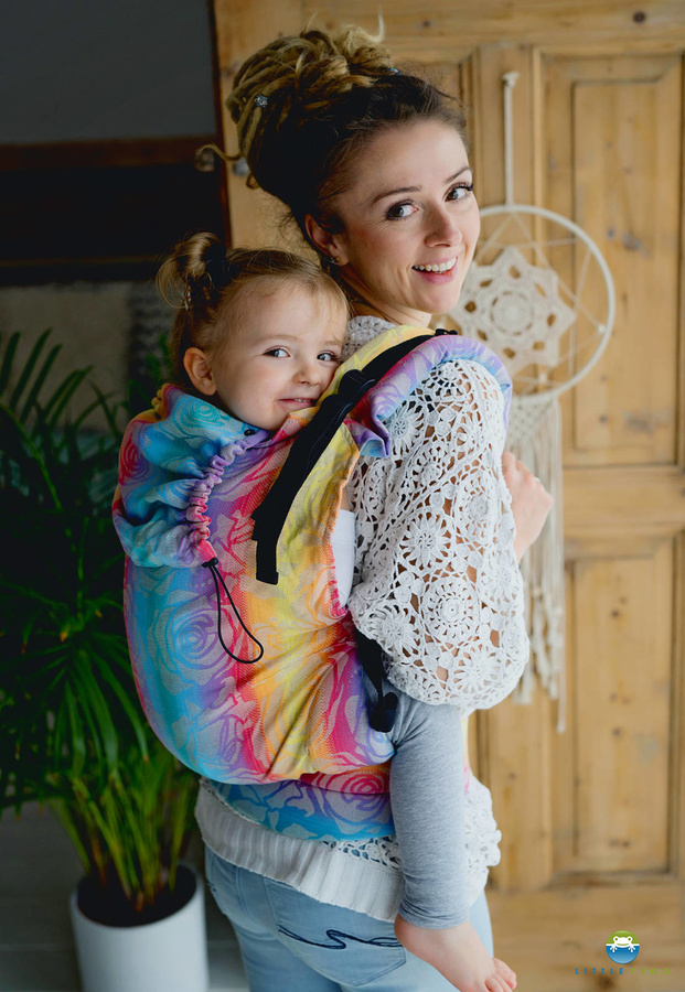 Porte-bébé Preschooler - Linen Flower Bloom