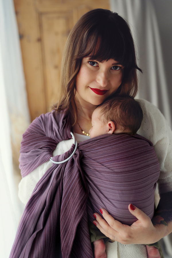 Ring Sling avec bambou – Bamboo Rubellite L (2,3 m)