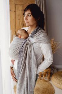 Ring sling TENCEL™ Calm Cube - size S (1,7 m)