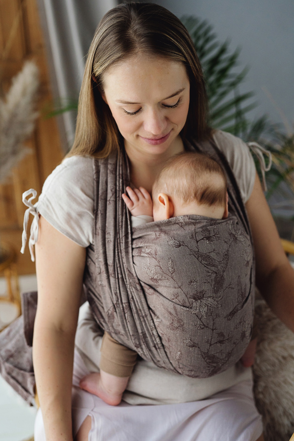 Baby Sling Linen Joy of life size 6