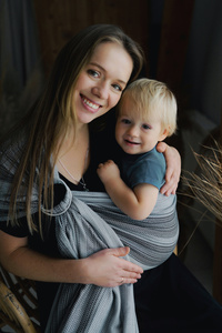 Ring Sling TENCEL™ Silver Path - taille S (1,7 m)