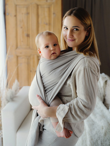 Écharpe de portage Beige Moonstone - taille 5 /2e choix