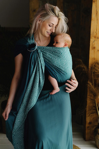 Ring Sling Jade Cube taille S /2e choix– vert-gris, facile à utiliser
