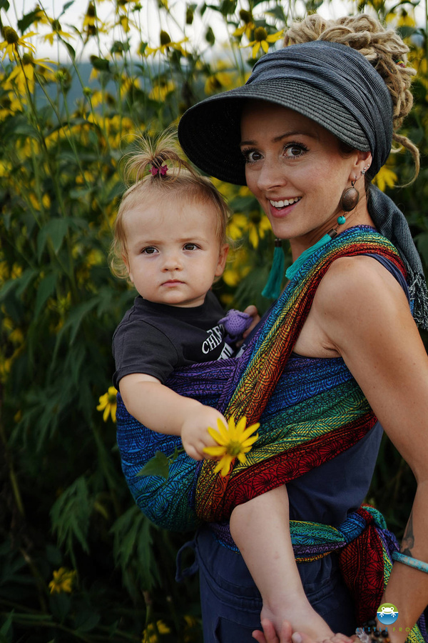 Baby Sling Rainbow Harmony - size 7