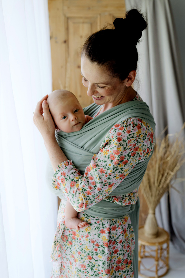 Écharpe porte-bébé extensible Salvia DEMO