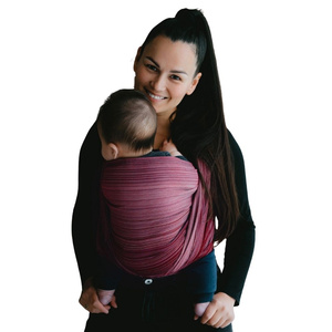 ed striped Jasper baby wrap – babywearing wrap, size 6