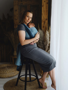 Baby Sling TENCEL™ Atmosphere Cube size 5/2nd class