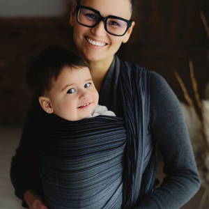 Baby Sling Hematite size 8