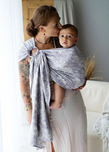 Ring sling Lotus Bloom - size M (2 m)