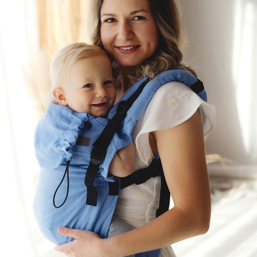 Porte-bébé en lin Prime - Pure Linen Mistral