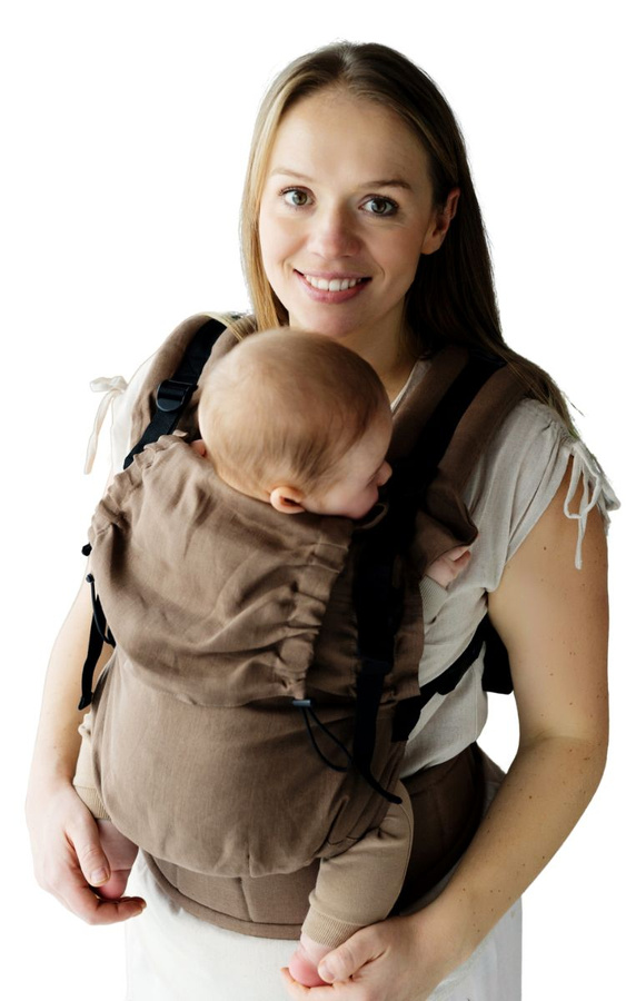 Baby Carrier Prime Pure Linen Bali Wood DEMO