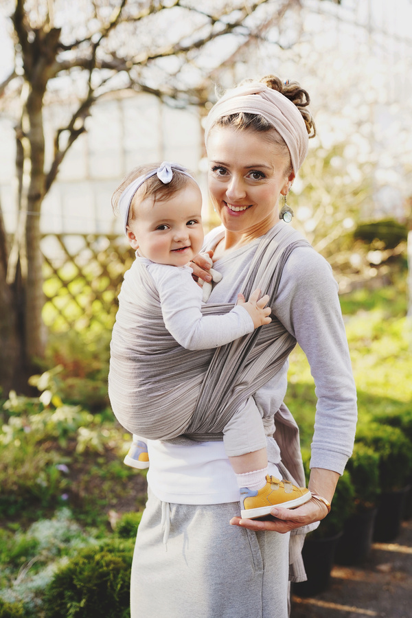 Écharpe de portage Bamboo Quartz - taille 7