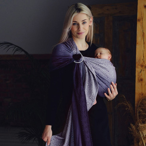 Ring Sling TENCEL™ Iris Cube - taille S (1,7m)