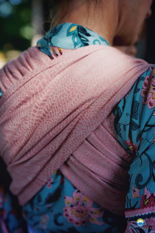 Baby Wrap Pink Linen Wildness size 4