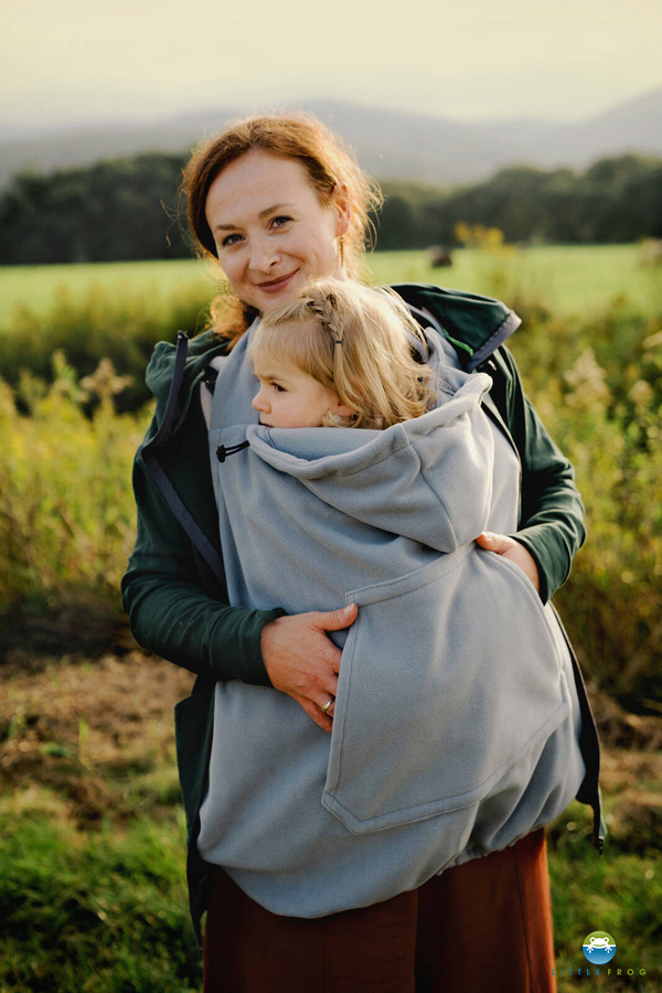 Babywearing Cover (Fleece) - Silver /2nd class