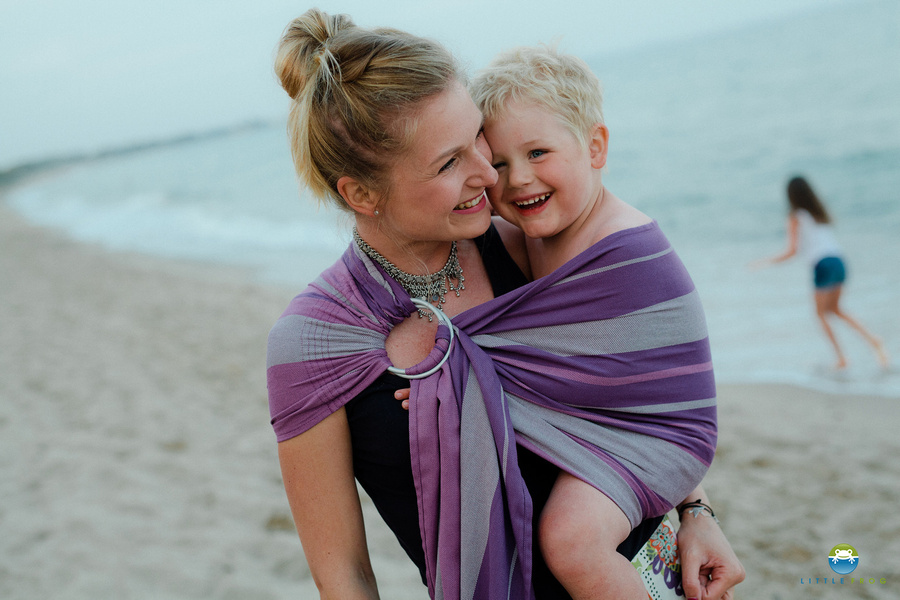 Ring Sling Bamboo Amethyst - taille M (2m)